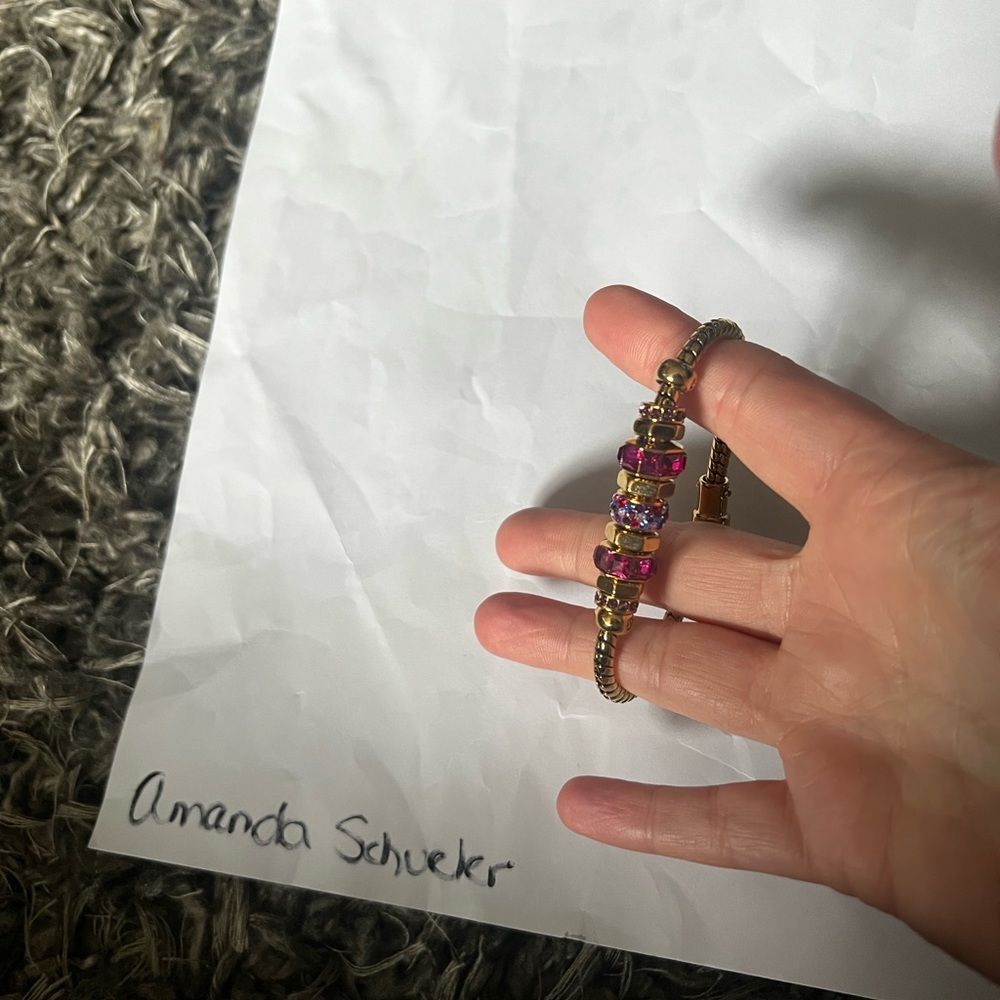 Henri Bendel Multi Colored clasp Bracelet